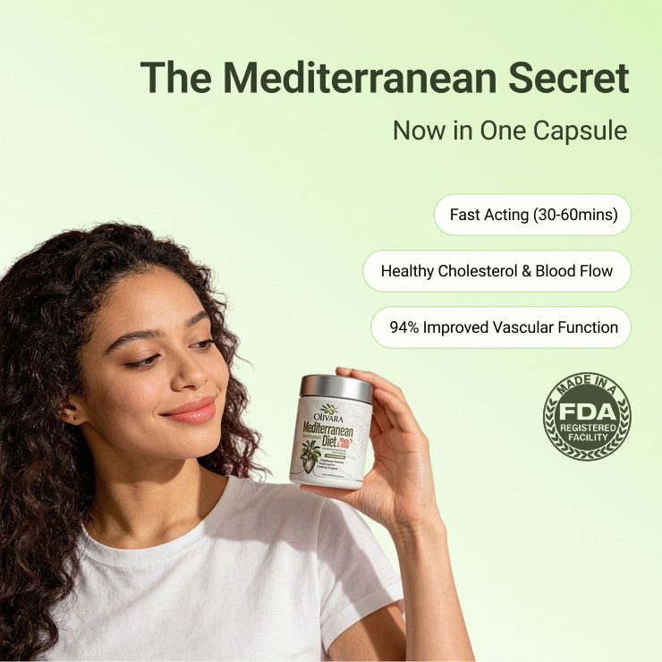 One Olivara capsule taken daily with food